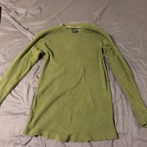 Olive Green Men’s Thermal Shirt